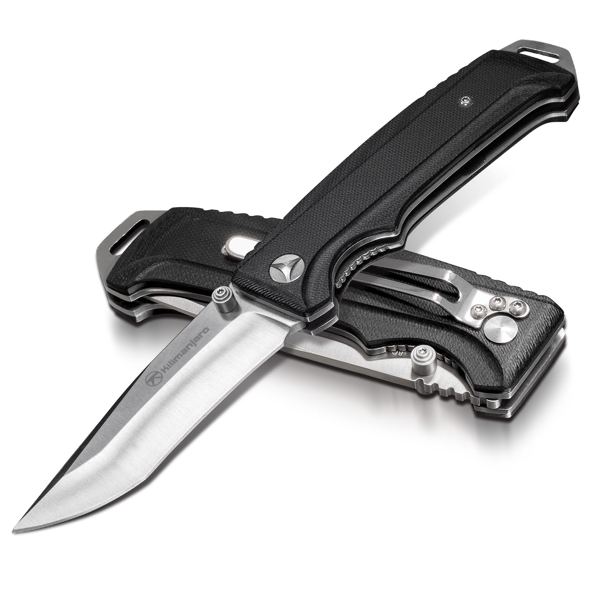 Allatro 8 in. Folding Knife - Polished Blade