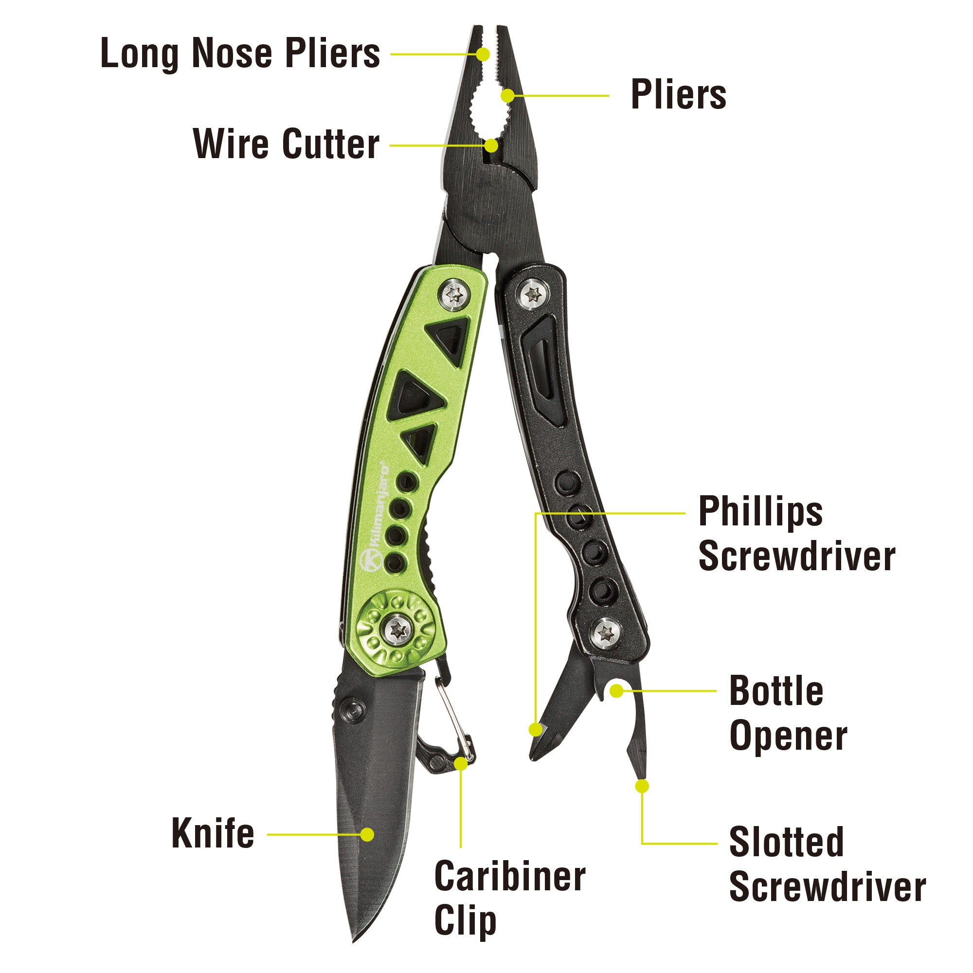 Rappel Multi-Tool - Black Satin